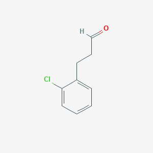 molecular formula C9H9ClO B131547 3-(2-氯苯基)丙醛 CAS No. 157433-36-8