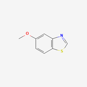 molecular formula C8H7NOS B1315470 5-甲氧基苯并[d]噻唑 CAS No. 2942-14-5