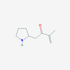 3-Methyl-1-(pyrrolidin-2-yl)but-3-en-2-one