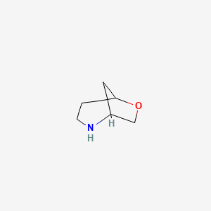 molecular formula C6H11NO B13154818 6-Oxa-2-azabicyclo[3.2.1]octane 