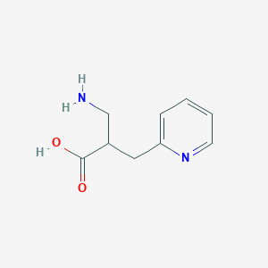 2-Aminomethyl-3-pyridin-2-YL-propionic acid