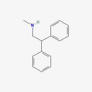molecular formula C15H17N B1315487 N-(2,2-Diphenylethyl)-N-methylamine CAS No. 80376-82-5