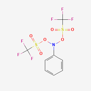 Benzenamine, N,N-bis[[(trifluoromethyl)sulfonyl]oxy]-