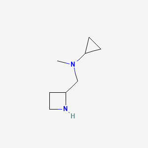 N-[(Azetidin-2-yl)methyl]-N-methylcyclopropanamine