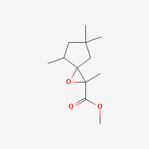 Methyl 2,4,6,6-tetramethyl-1-oxaspiro[2.4]heptane-2-carboxylate