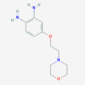 B1315493 1,2-Benzenediamine, 4-[2-(4-morpholinyl)ethoxy]- CAS No. 75328-29-9