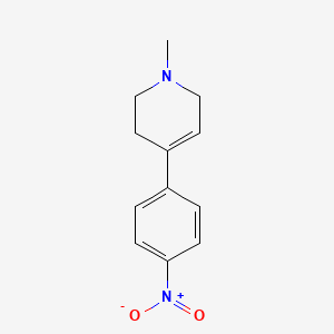 1-Methyl-4-(4-nitrophenyl)-1,2,3,6-tetrahydropyridine