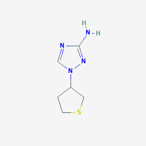 1-(Thiolan-3-yl)-1H-1,2,4-triazol-3-amine