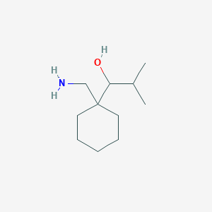 1-[1-(Aminomethyl)cyclohexyl]-2-methylpropan-1-ol