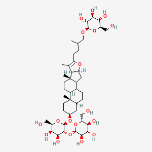 molecular formula C45H74O18 B13155020 AnemarsaponinBII 