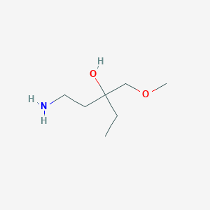 1-Amino-3-(methoxymethyl)pentan-3-OL