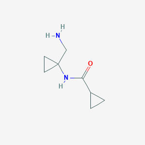 N-[1-(Aminomethyl)cyclopropyl]cyclopropanecarboxamide