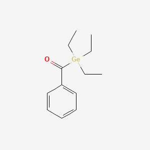 Germane, benzoyltriethyl-