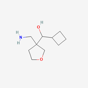 [3-(Aminomethyl)oxolan-3-yl](cyclobutyl)methanol