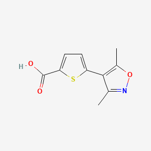 5-(Dimethyl-1,2-oxazol-4-YL)thiophene-2-carboxylic acid