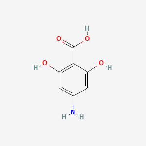 4-Amino-2,6-dihydroxybenzoic acid