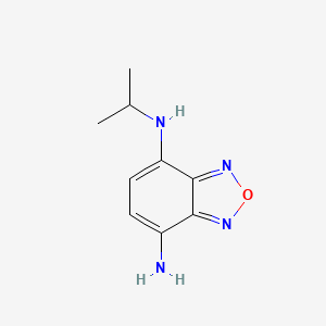 4-N-(Propan-2-YL)-2,1,3-benzoxadiazole-4,7-diamine