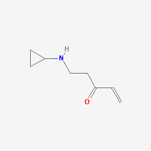 5-(Cyclopropylamino)pent-1-en-3-one