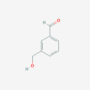 molecular formula C8H8O2 B1315534 3-(Hydroxymethyl)benzaldehyde CAS No. 52010-98-7