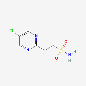 2-(5-Chloropyrimidin-2-yl)ethanesulfonamide