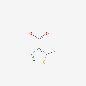 molecular formula C7H8O2S B1315535 Methyl 2-Methylthiophene-3-carboxylate CAS No. 53562-51-9