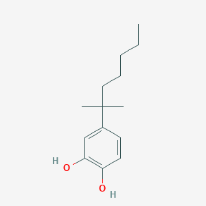 4-(2-Methylheptan-2-yl)benzene-1,2-diol