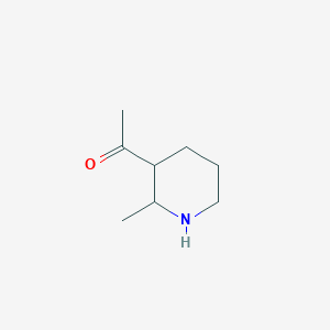 1-(2-Methylpiperidin-3-yl)ethan-1-one