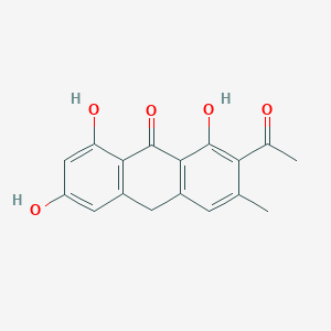 2-Acetyl-1,6,8-trihydroxy-3-methylanthracen-9(10H)-one