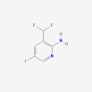 3-(Difluoromethyl)-5-iodopyridin-2-amine