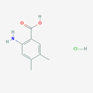 2-Amino-4,5-dimethylbenzoic acid hydrochloride