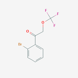 1-(2-Bromophenyl)-2-(trifluoromethoxy)ethan-1-one