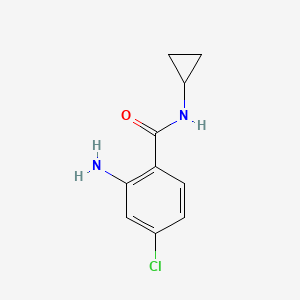 2-Amino-4-chloro-N-cyclopropylbenzamide