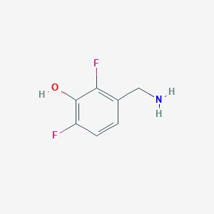 3-(Aminomethyl)-2,6-difluorophenol