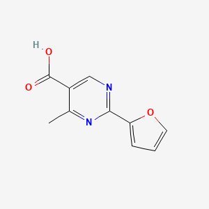 2-(Furan-2-yl)-4-methylpyrimidine-5-carboxylic acid