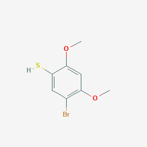 5-Bromo-2,4-dimethoxybenzene-1-thiol