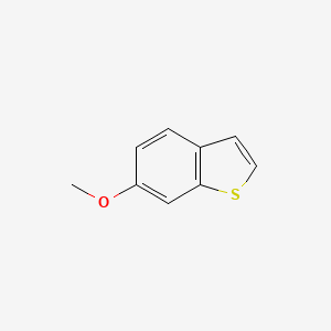 molecular formula C9H8OS B1315557 6-Metoxi benzo[b]tiofeno CAS No. 90560-10-4