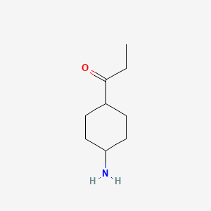 1-(4-Aminocyclohexyl)propan-1-one