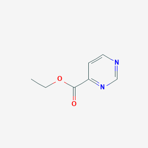 molecular formula C7H8N2O2 B1315563 Ethyl pyrimidine-4-carboxylate CAS No. 62846-82-6