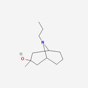 3-Methyl-9-propyl-9-azabicyclo[3.3.1]nonan-3-ol