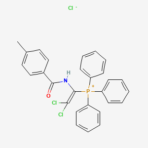 (2,2-Dichloro-1-(4-methylbenzamido)vinyl)triphenylphosphonium chloride