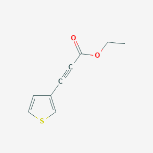 Ethyl 3-(thiophen-3-yl)prop-2-ynoate