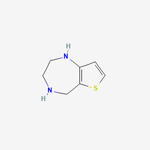 2,3,4,5-tetrahydro-1H-thieno[3,2-e][1,4]diazepine