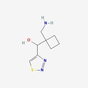 [1-(Aminomethyl)cyclobutyl](1,2,3-thiadiazol-4-yl)methanol