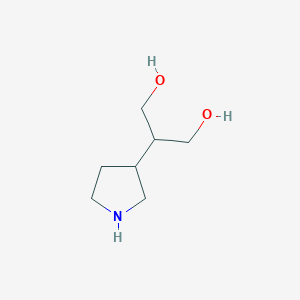 2-(Pyrrolidin-3-yl)propane-1,3-diol