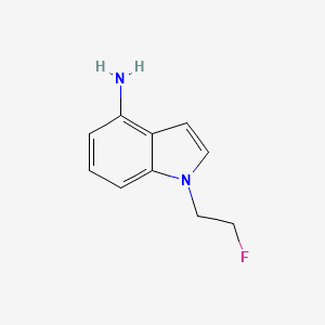 1-(2-Fluoroethyl)-1H-indol-4-amine