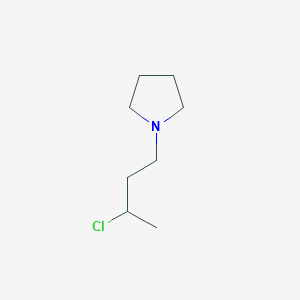 1-(3-Chlorobutyl)pyrrolidine