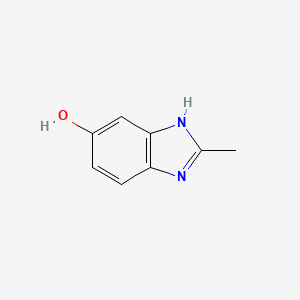 molecular formula C8H8N2O B1315603 2-甲基-1H-苯并[d]咪唑-5-醇 CAS No. 41292-66-4