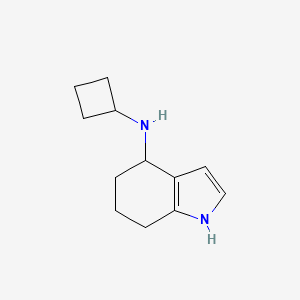 N-Cyclobutyl-4,5,6,7-tetrahydro-1H-indol-4-amine