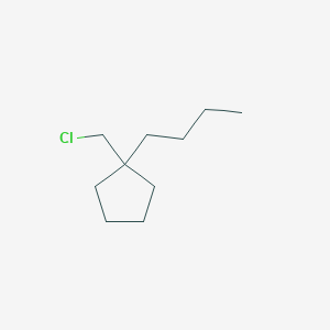 1-Butyl-1-(chloromethyl)cyclopentane