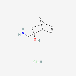 2-(Aminomethyl)bicyclo[2.2.1]hept-5-en-2-ol hydrochloride